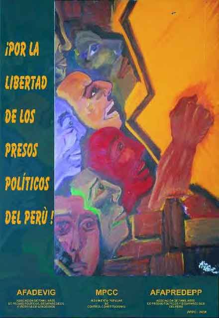 Por la libertad de los presos políticos del Perú