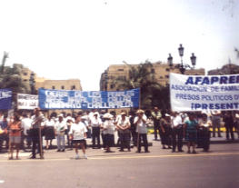Manifestación del AFAPREP