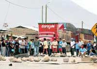 Protesta contra Yanacocha