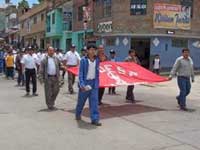 Marcha de docentes de Escuelas Superiores 