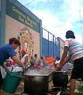 Olla común de los trabajadores administrativos de la región San Martín