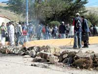 Toma de campus de estudiantes en Puno