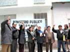 Huelga de los trabajadores del Ministerio Público en Puno