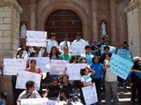 Protesta de guías de turismo en Ayacucho