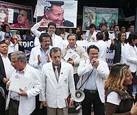 Huelga de médicos