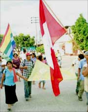 Marcha de cocaleros