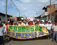 Paro regional en Alto Amazonas