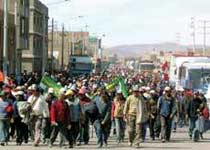 Marcha en Juliaca