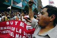 Huelga del Sutep en Lima