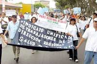 Huelga de Salud en Tumbes