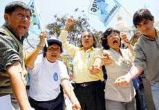 Huelga de trabajadores universitarios