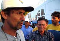 Pescadores de Chimbote manfiestan su indignación