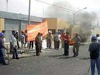 Paro contra Southern Peru en Ilo