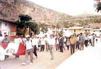Marcha de protesta en Sallique/ Cajamarca