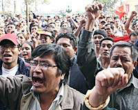 Huelga de Sedapal en Lima