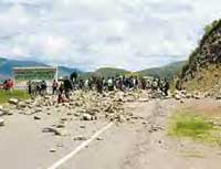 Regionaler Streik in Cusco