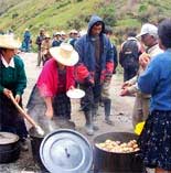 Besetzung der Mine San Nicolás in Cajamarca