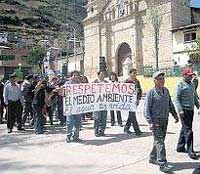 Demonstration in Angareaes