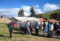 Proteste gegen das Bergbauunternehmen Barrick in Ancash