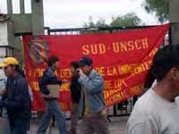 Streik an der Universität von Ayacucho