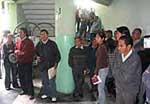 Besetzung des Rathauses durhc Anfgestellte der Stadtverwaltung in Chimbote