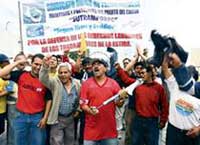 Streik der Hafenarbeiter