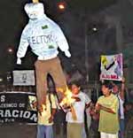 Studentenproteste in Huanuco