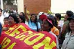 Proteste von Lehrern in Piura