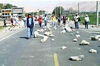 Regionaler Streik in Ancash