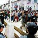 Demonstration in Andahuaylas