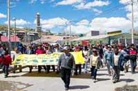 Regionaler Streik in der Provinz Daniel Carrion/ Cerro de Pasco