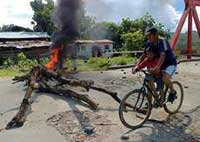 Regionaler Streik in Ucayali