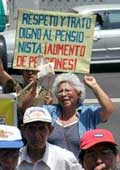 Protesta de pensionistas