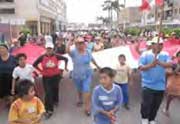 Proteste von Fischern in Chiclayo