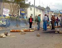 Proteste gegen das Projekt La Quinua