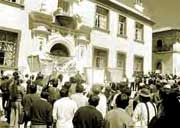 Demonstration in Puno
