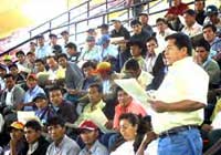 Kongress der Bauernwachen von Piura und Cajamarca