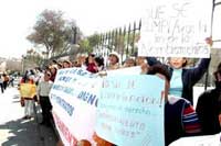 Proteste von Angestellten des Gesundheitsministeriums in Arequipa