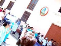 Proteste von Angestellten des Gesundheitsministeriums in Ayacucho