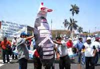 Streik der Arbeiter und Angestellten der Wasserbetriebe von La Libertad