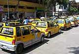 Protesta de taxistas en Chiclayo