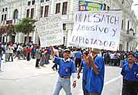 Paro de transportistas en Chiclayo