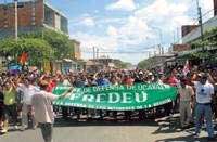 Regionaler Streik in Ucayali