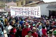 Proteste in Huancavelica